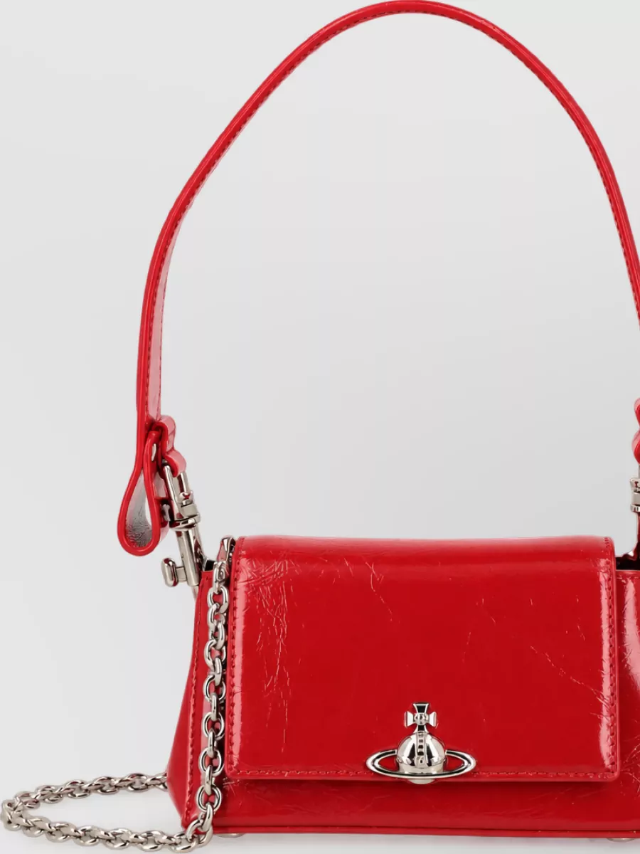 Vivienne Westwood Hazel Small Leather Shoulder Bag