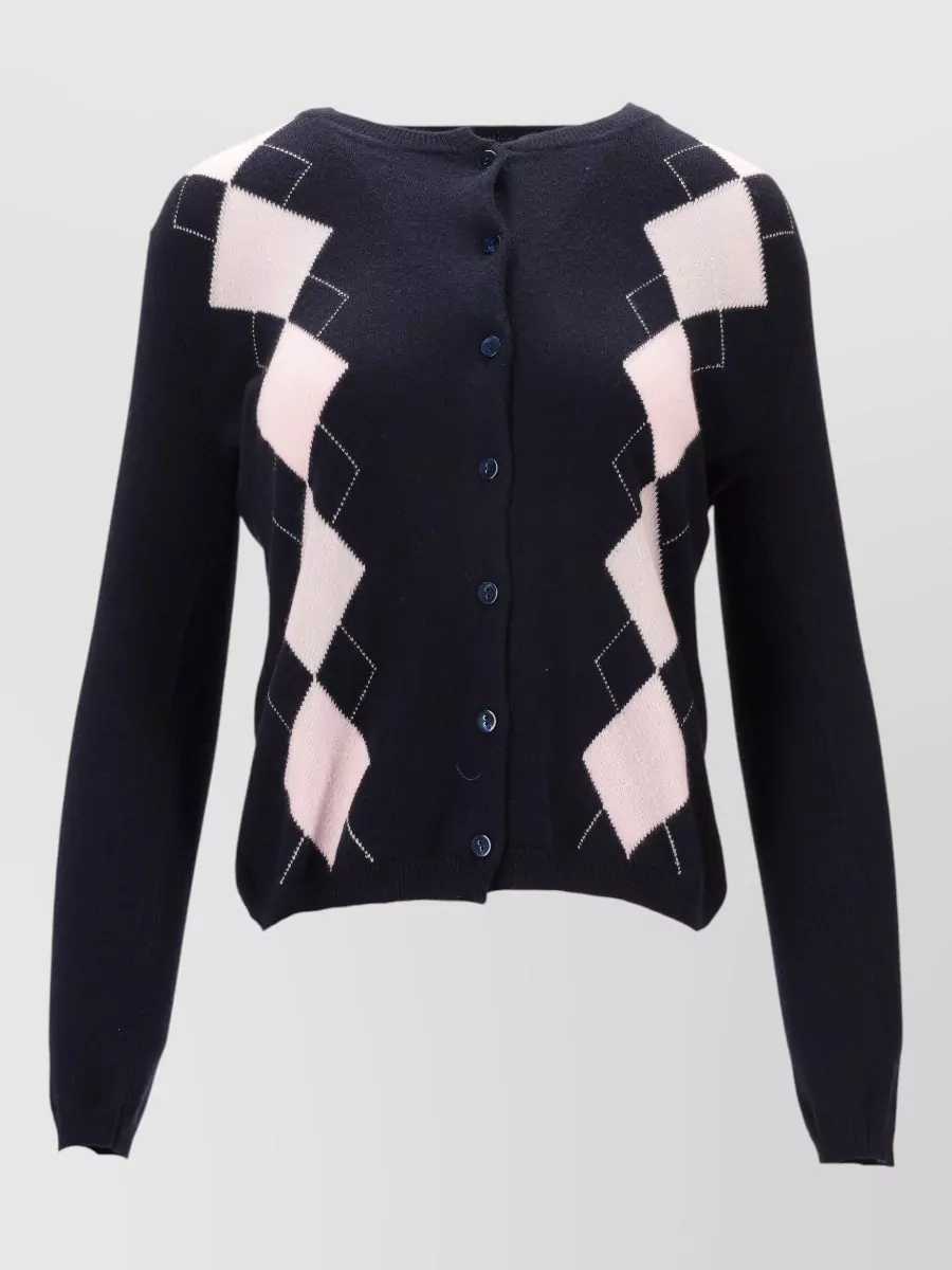 La Rose cashmere cardigan