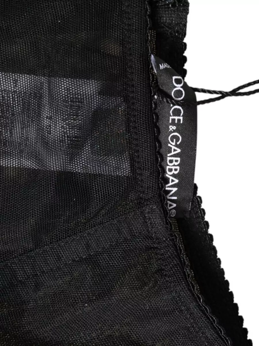 Dolce&Gabbana High-Waist Mesh Briefs