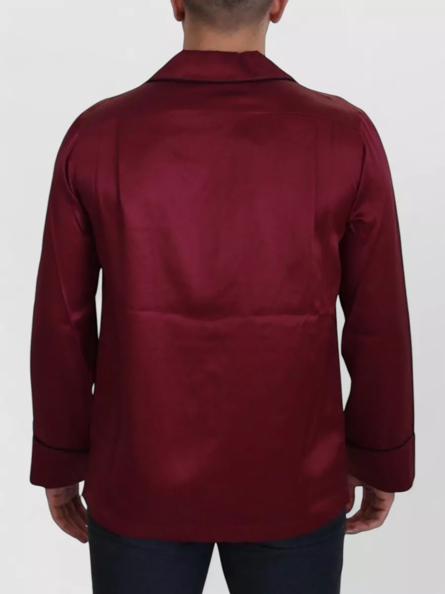 Dolce&Gabbana Silk Lounge Pajama Shirt