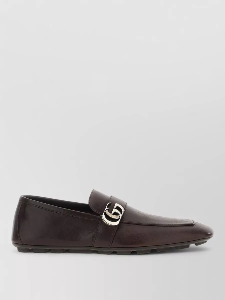 Gucci leather loafers