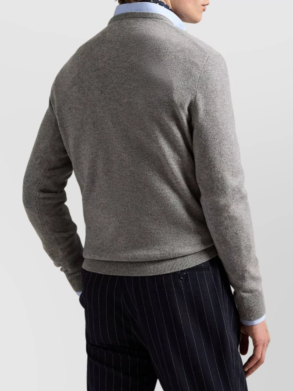 Polo Ralph Lauren Crew Neck Ribbed Knit Sweater