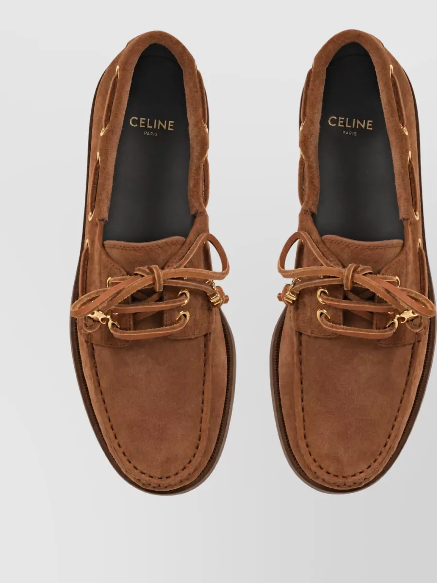 Celine Leather Loafers