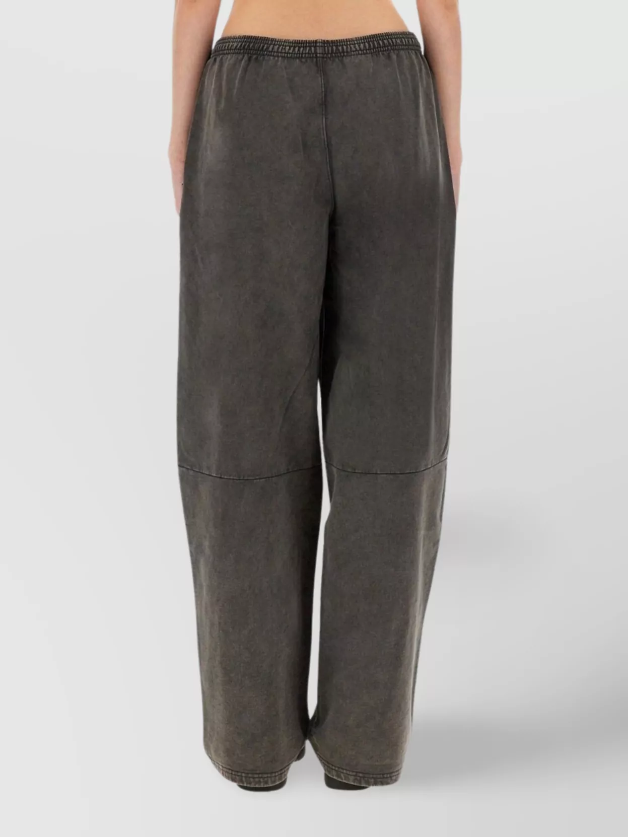 Alexander Wang Elastic Waistband Wide Leg Trousers