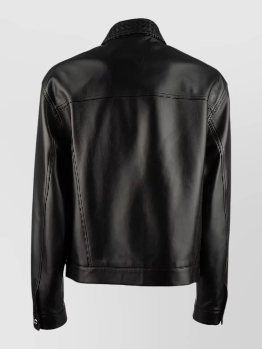 Bottega Veneta Leather Coat