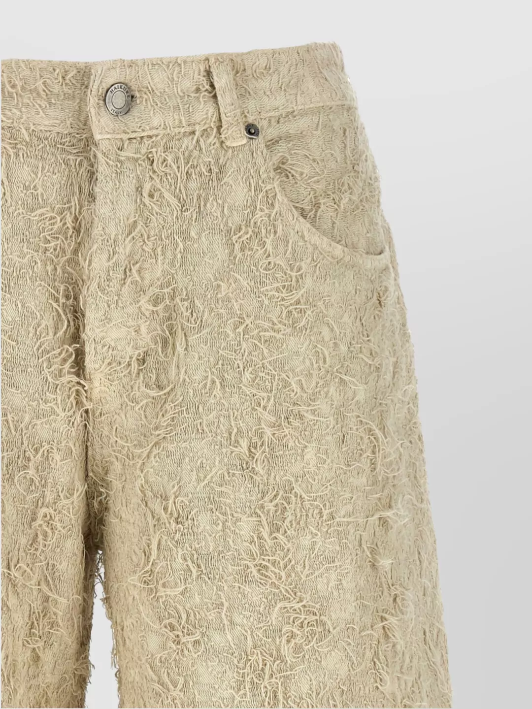 Haikure 'Becky Fur Denim' Shorts