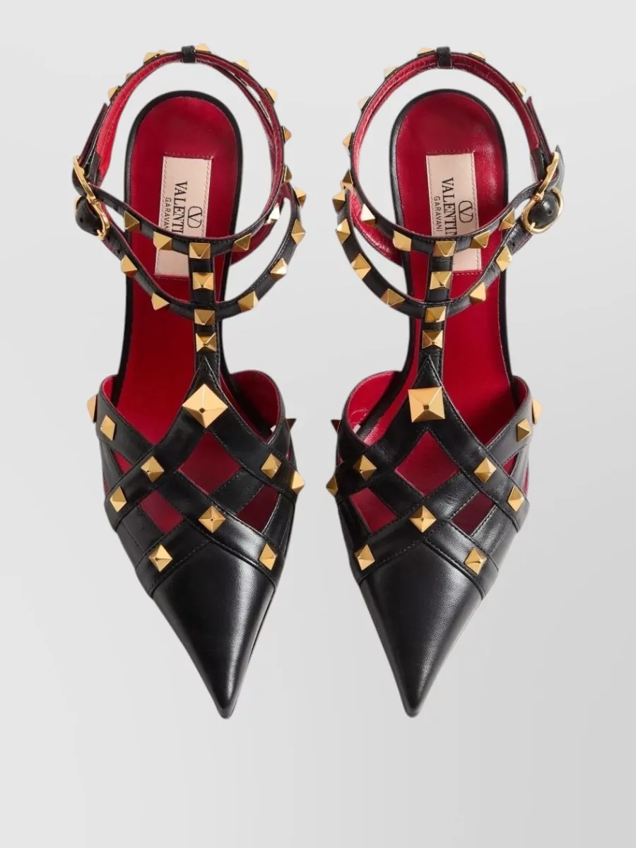 Valentino Garavani Studded Leather Pumps