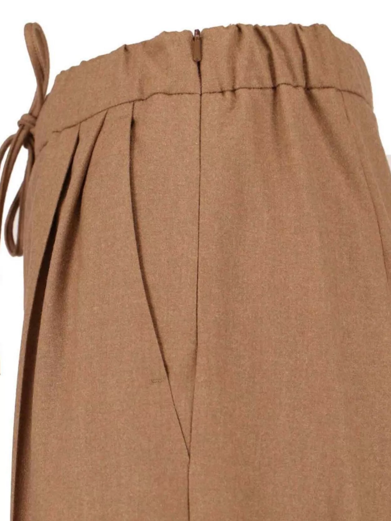 Max Mara Trousers Straight Leg Elastic Waistband