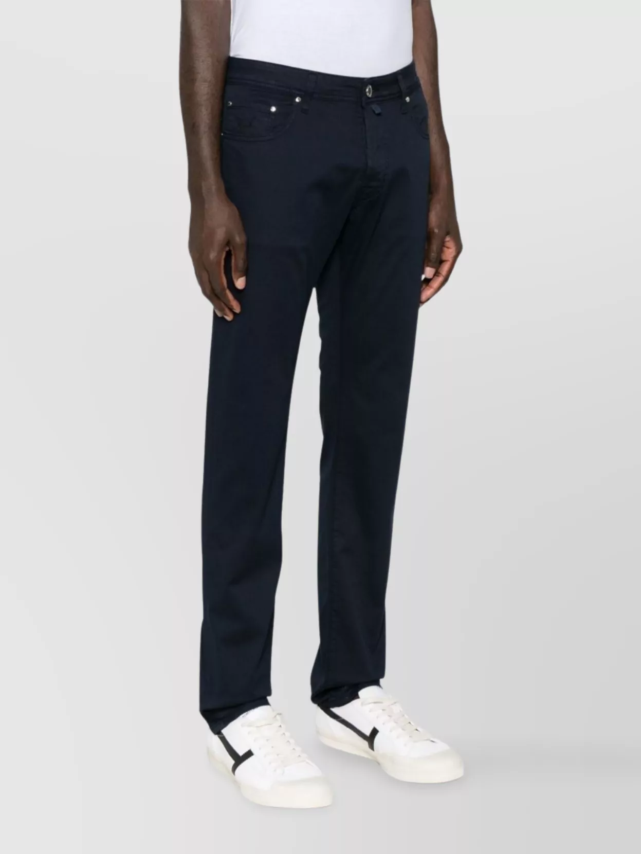 Jacob Cohen Navy Blue Slim Fit Nick Denim In Black