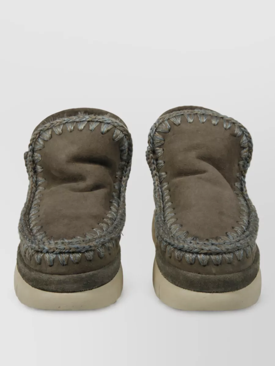 Mou Suede Slippers
