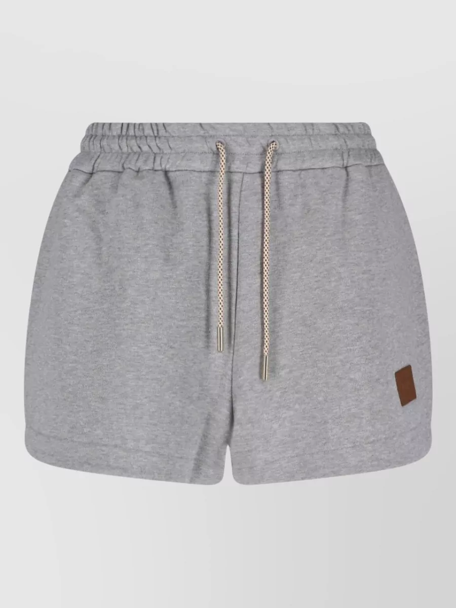 Fendi cotton knee-length shorts