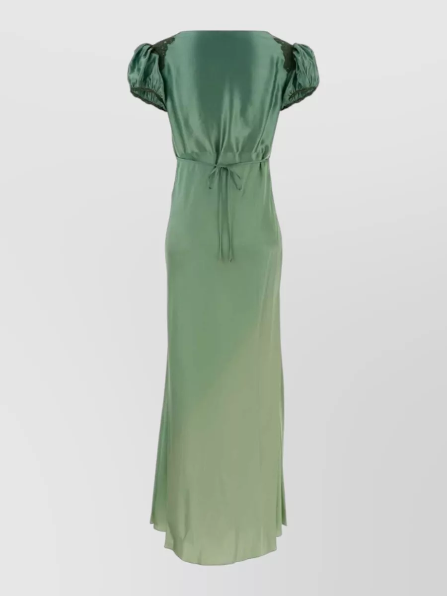 slim fit dress slacks Chloé Karl Lagerfeld Cubist Green Silk Print Sleeveless Dress, 1970s –  Basha Gold