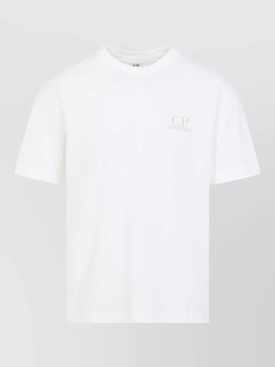 C.P. Company cotton logo t shirt