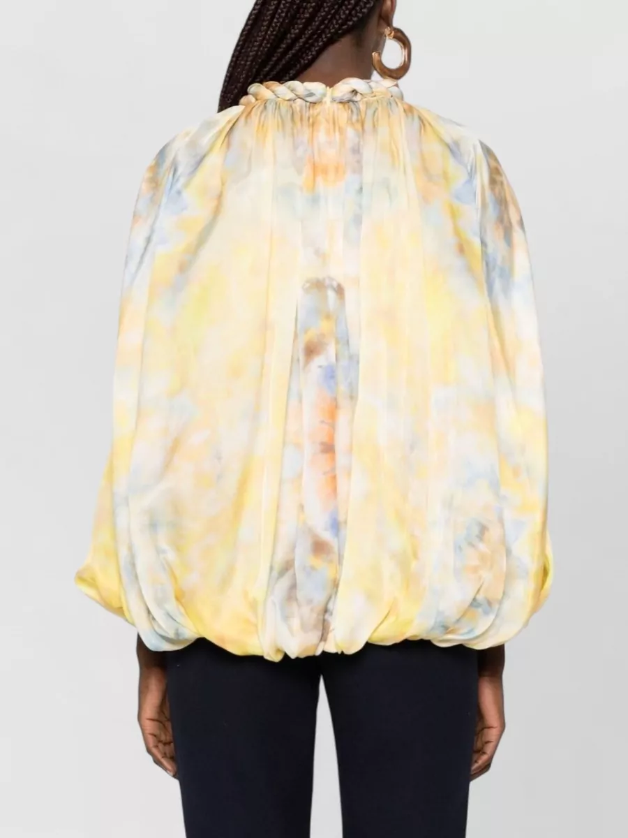 Zimmermann Silk Printed Blouse