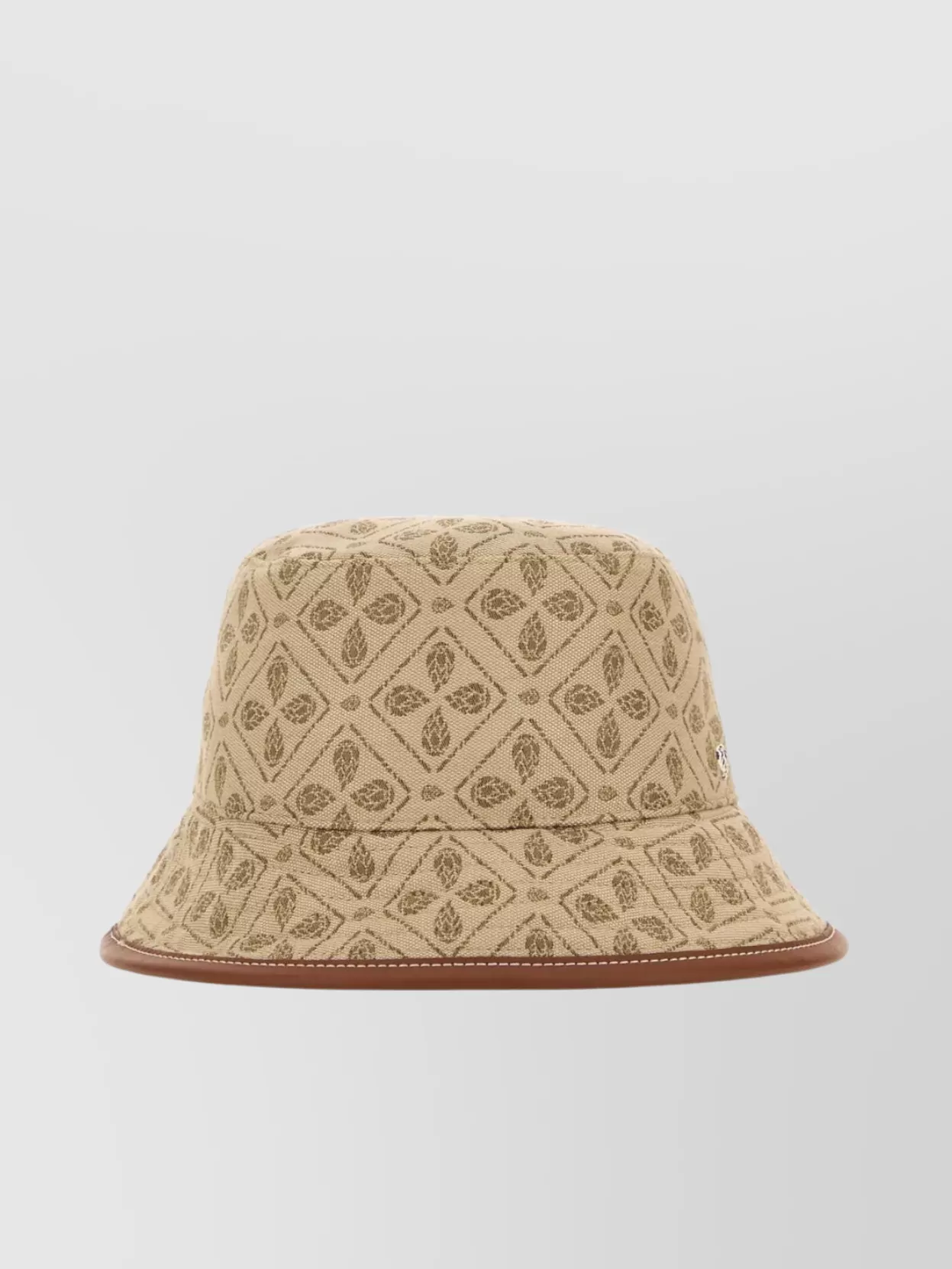 Shop Helen Kaminski Embroidered Nova Bucket Hat With Contrast Trim
