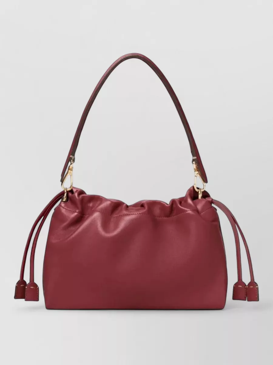 Fendi Medium Nappa Leather Shoulder Bag