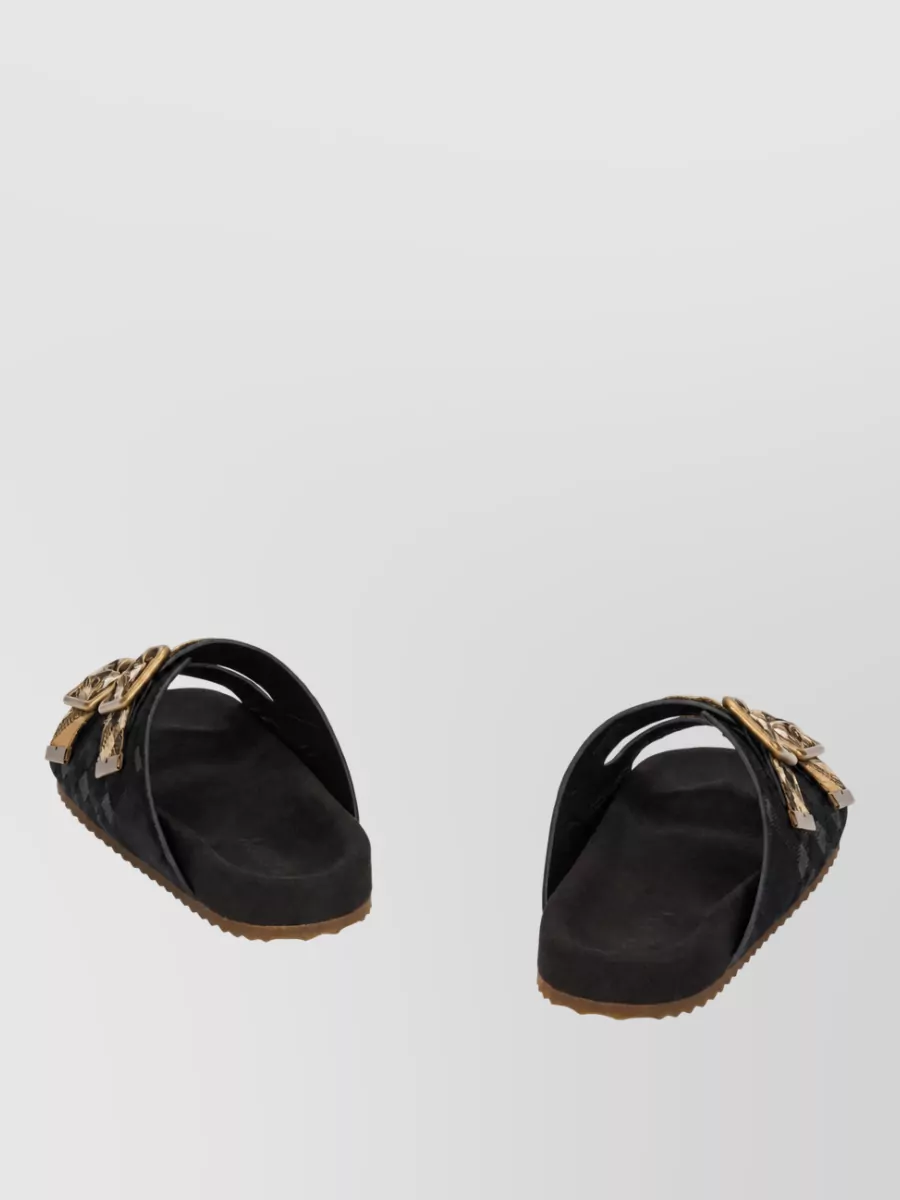 Burberry Leather Slides