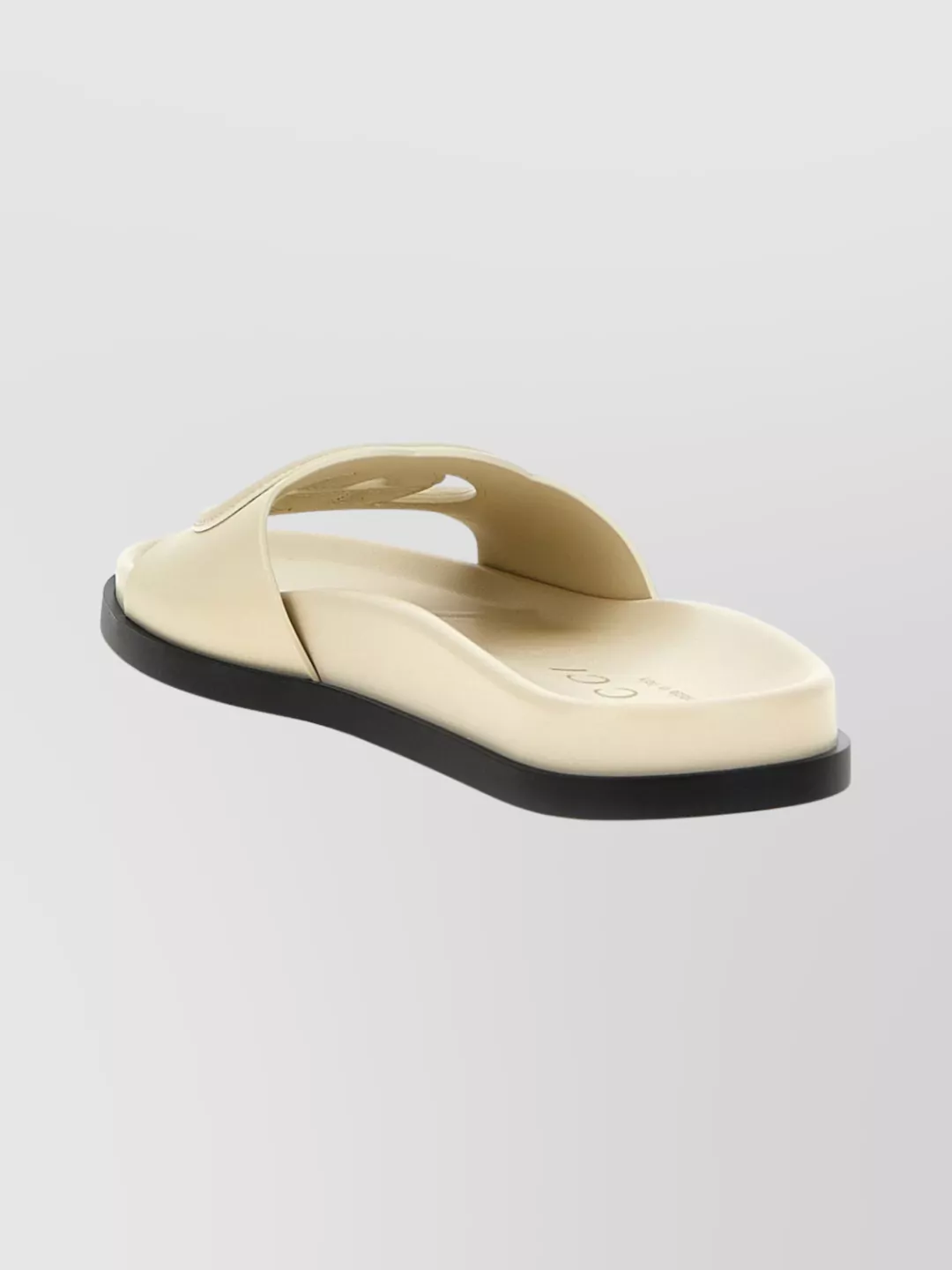 Gucci Logo Cutout Flat Slides