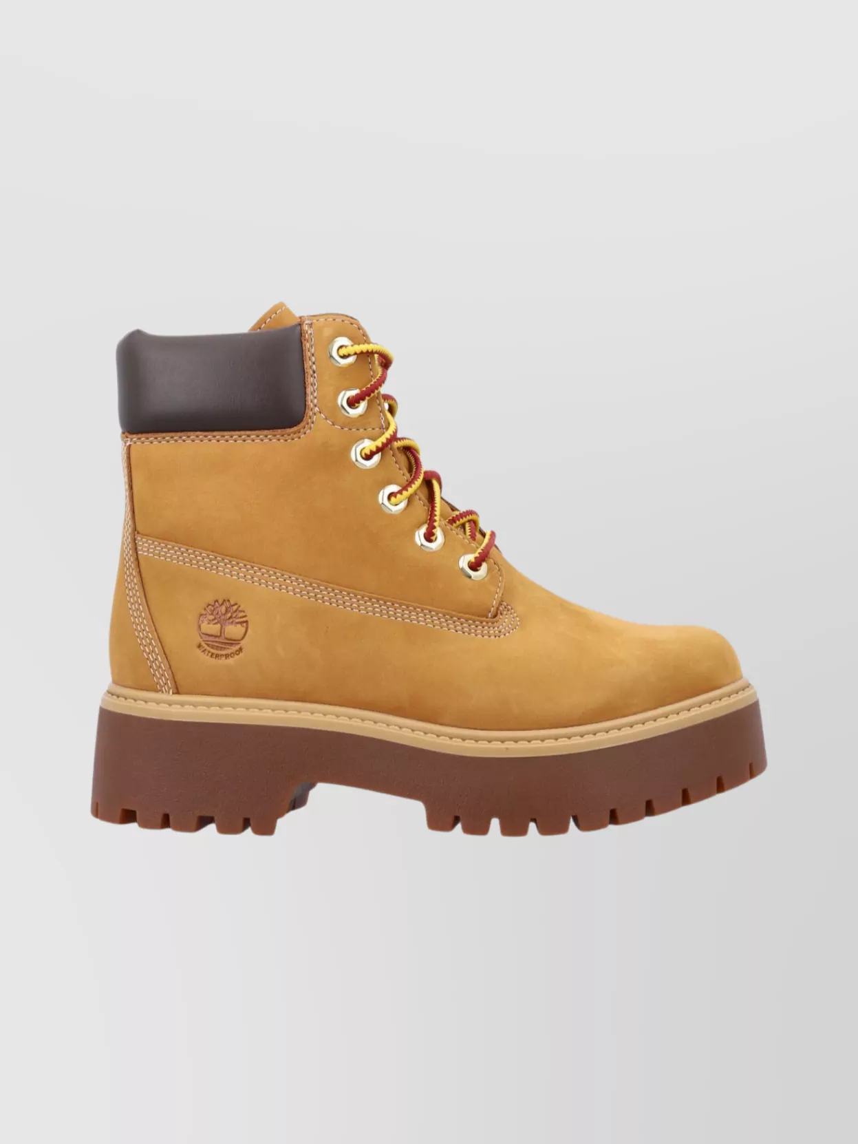 Timberland Laced Ankle Boot Lug Sole