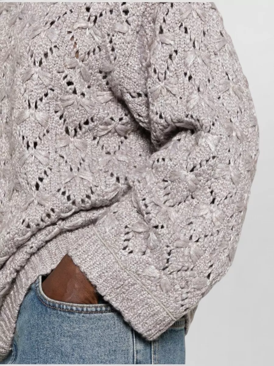 Fabiana Filippi Open-Knit Wool Alpaca Jumper