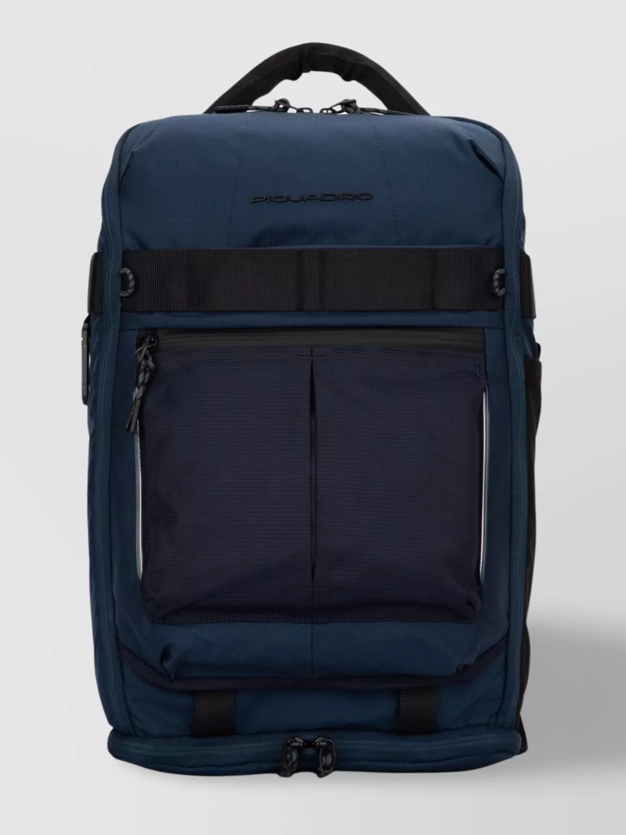 Shop Piquadro Backpack With Adjustable Straps And Front Pocket