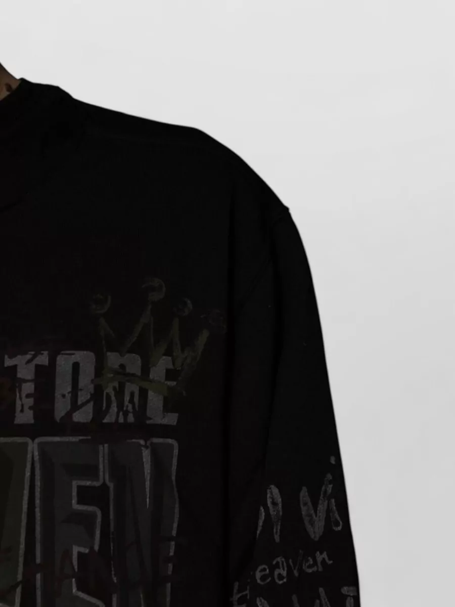 Dolce&Gabbana Graphic-Print Long-Sleeve Sweatshirt