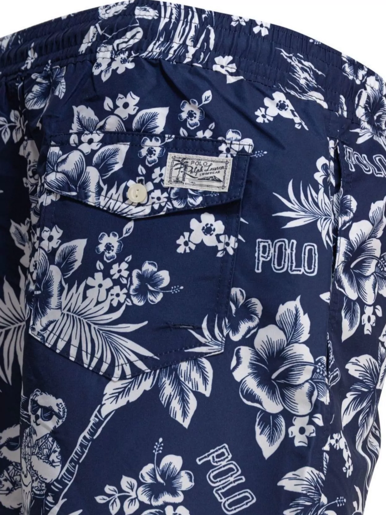 Polo Ralph Lauren Beachwear With Tropical Floral Print