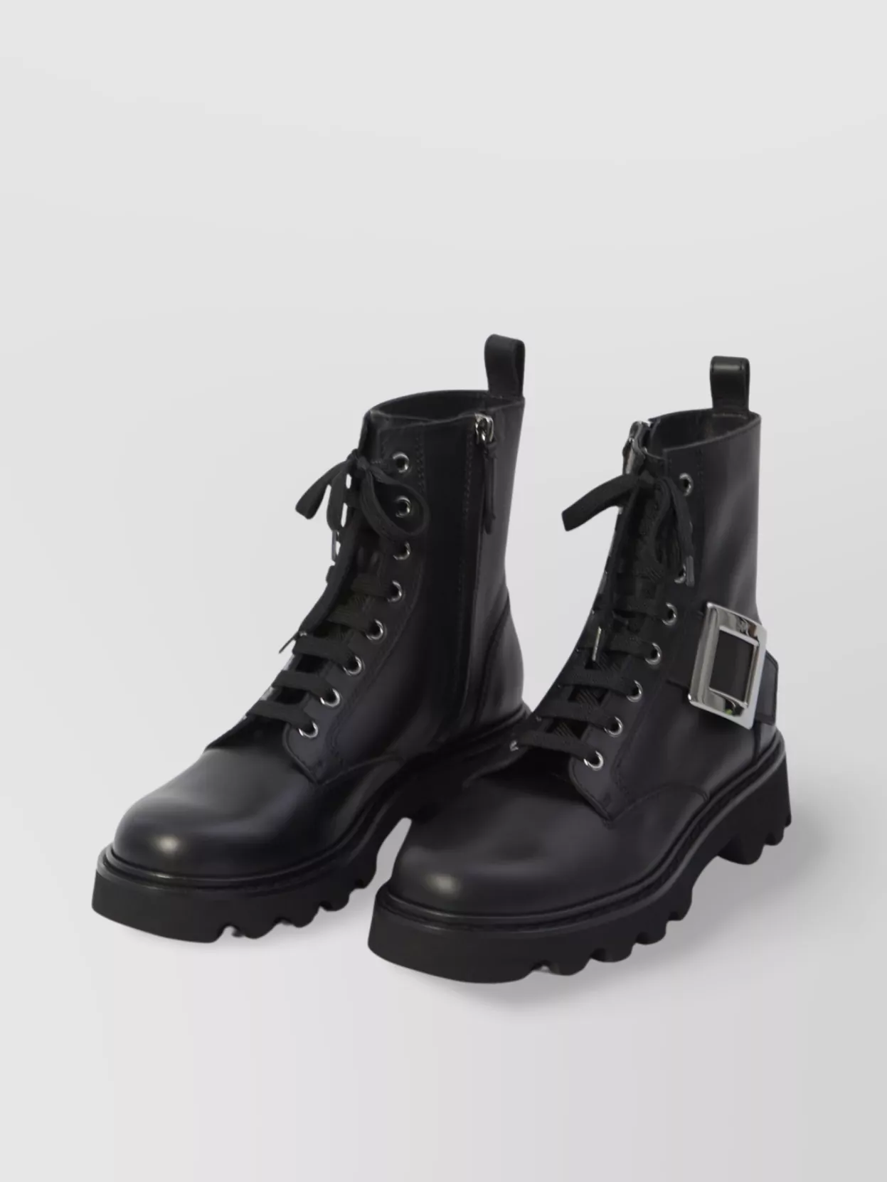 Roger Vivier Viv rangers high biker boots | The Fashion Square