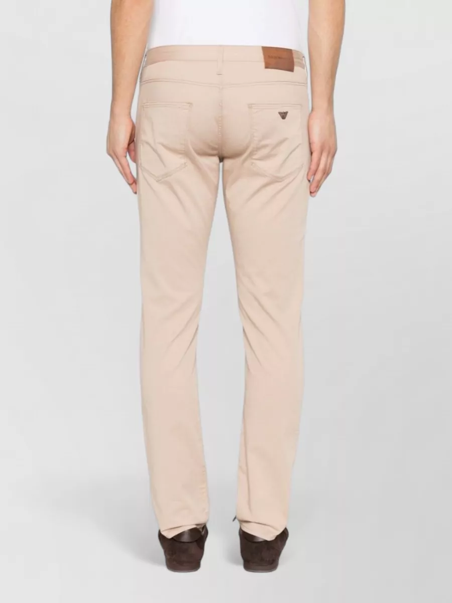 Emporio Armani Denim Straight-Leg Trousers