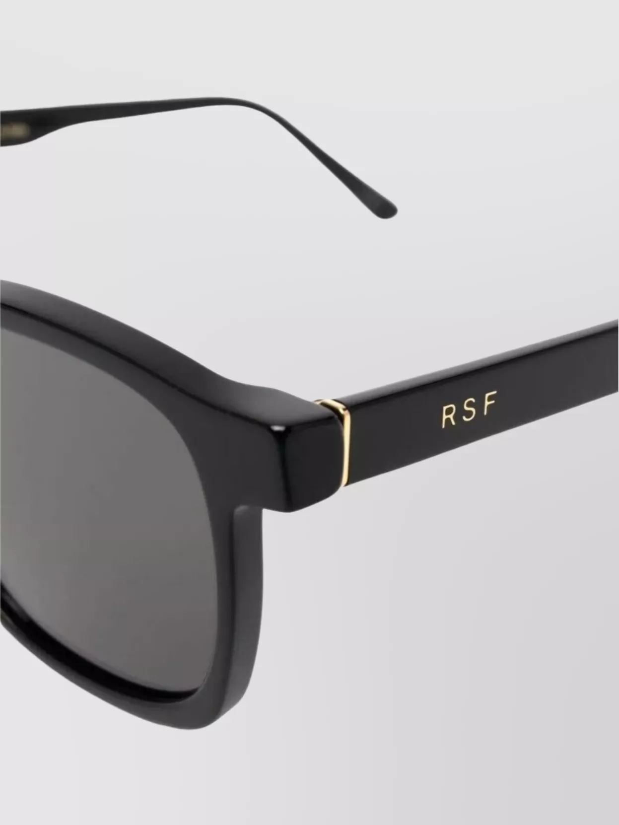 Retrosuperfuture Unique Square Frame Sunglasses With Gold Detailing