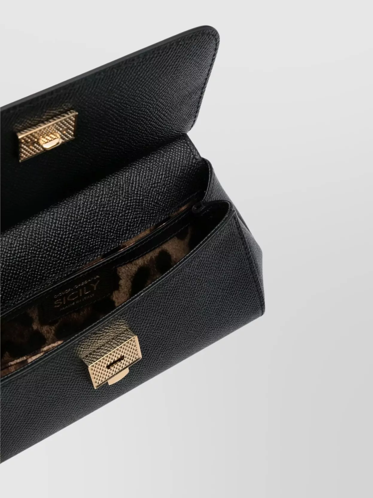 Dolce&Gabbana Small Sicily Bag In Dauphine Calfskin