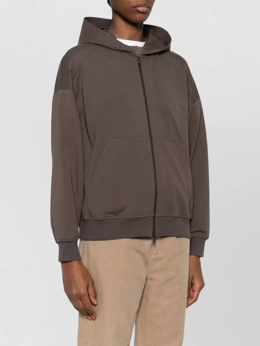Brunello Cucinelli Cotton Zip-Up Hoodie