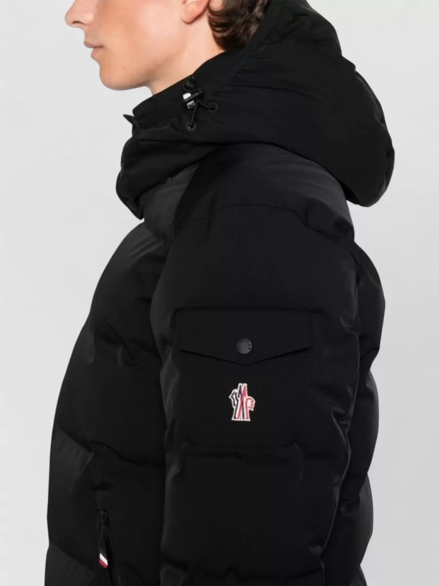Moncler Grenoble Down Quilted Hooded Puffer Jacket