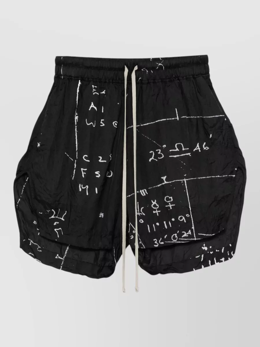 Rick Owens Printed Knee-Length Boxers