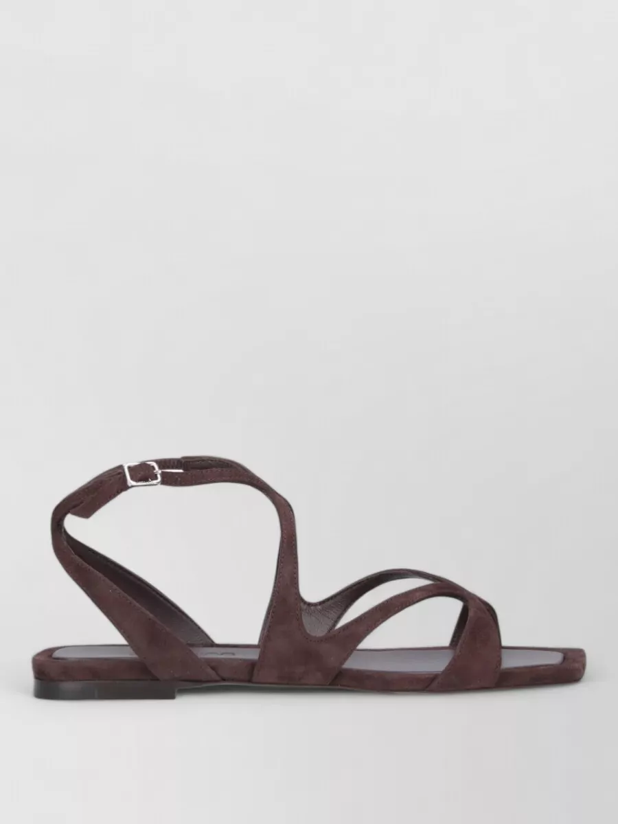 Jimmy Choo Suede Ankle Strap Sandals