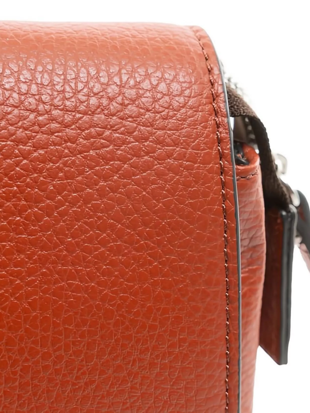 Gianni Chiarini Adjustable Strap Leather Cross-body Bag In Brown