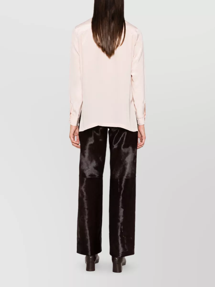 Max Mara Silk Wide-Leg Trousers