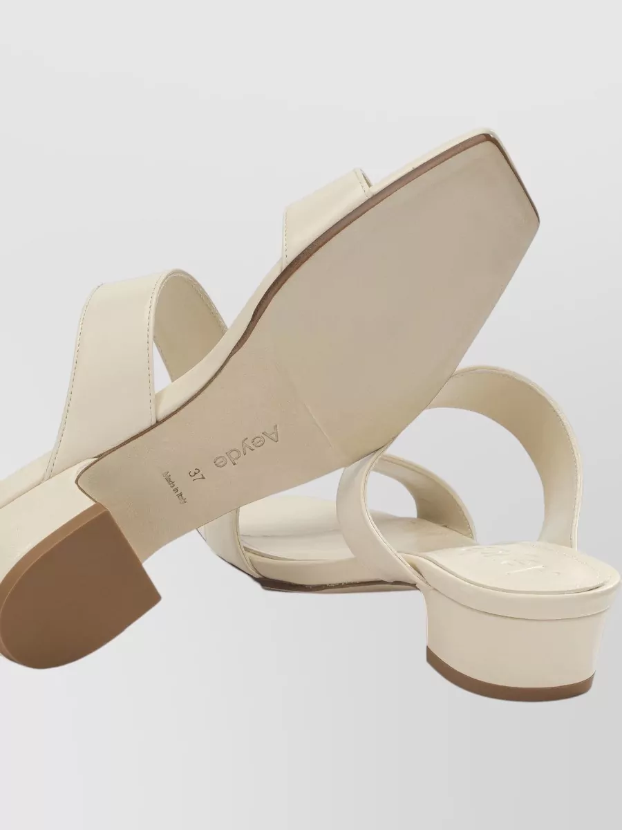 Aeyde Nappa Leather Heeled Sandals