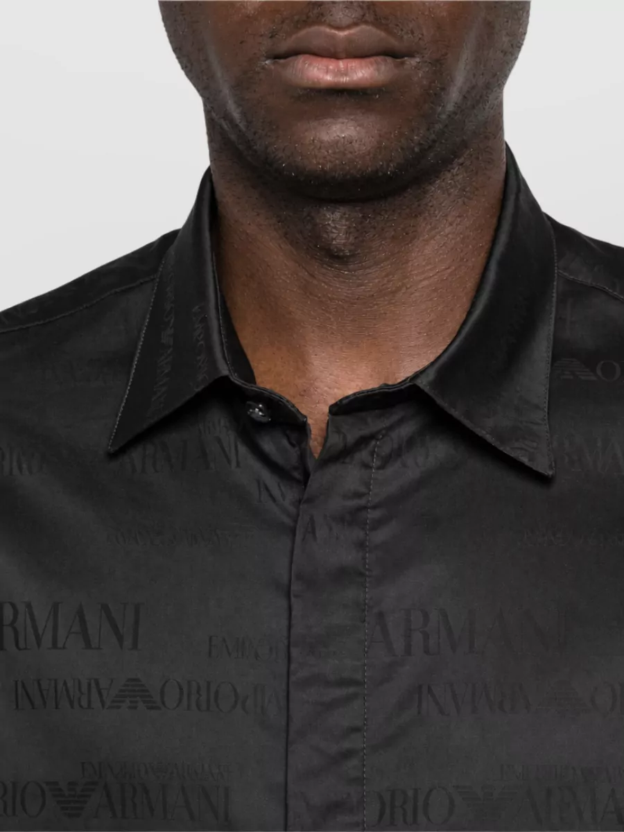 Emporio Armani Cotton Long-Sleeve Shirt