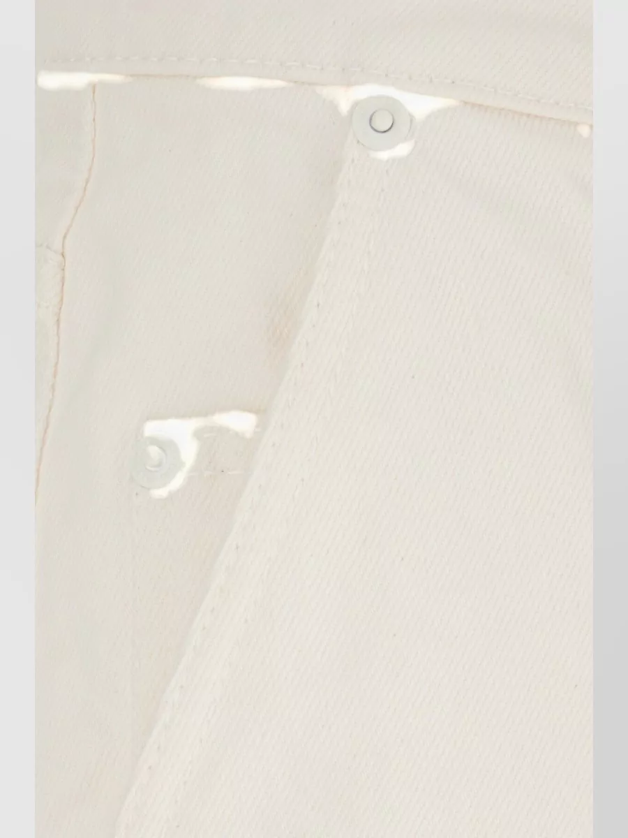 Ami Paris Cotton Wide-Leg Bermuda Shorts
