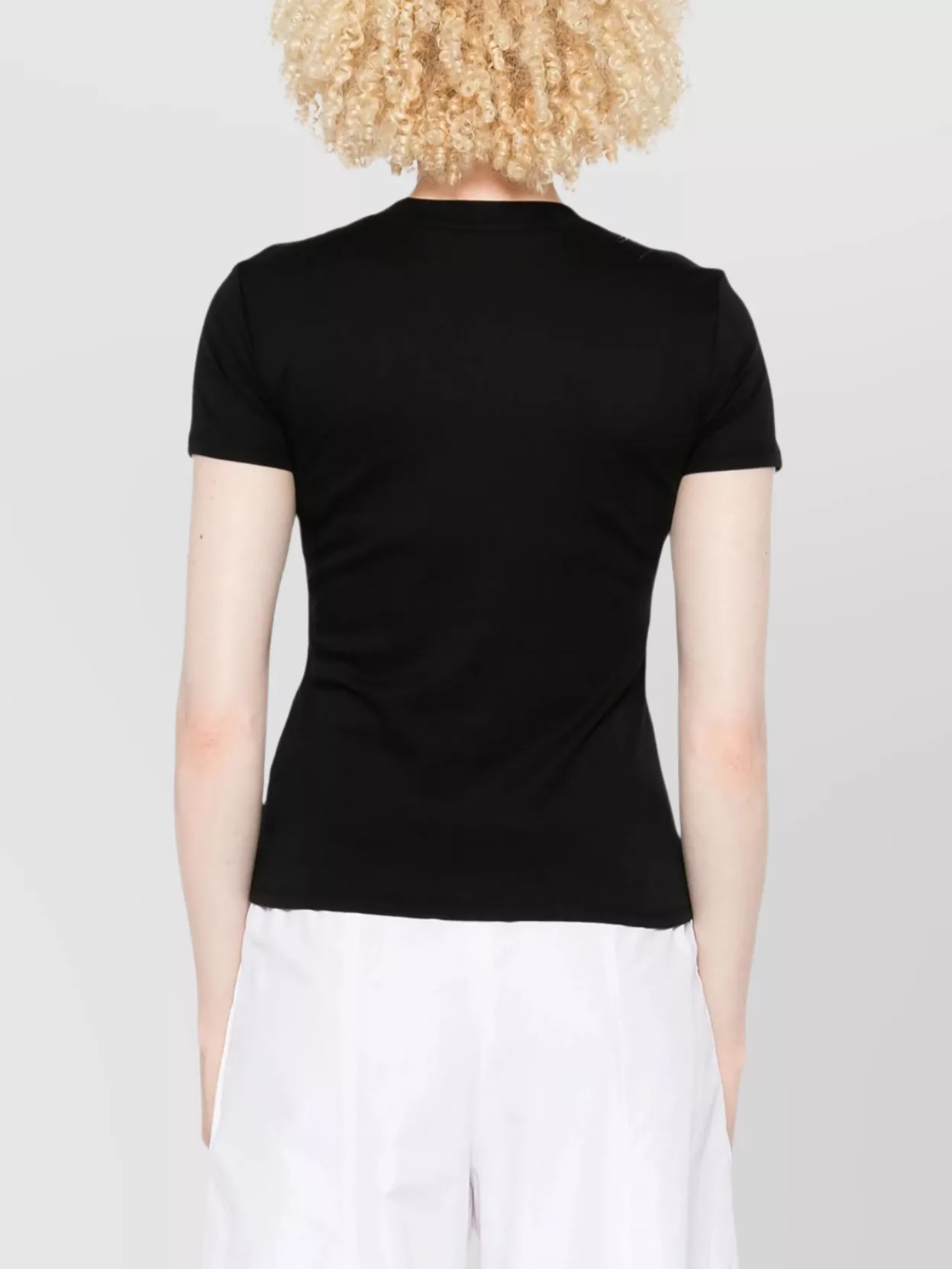 Calvin Klein Crewneck Supima Top Short Sleeves