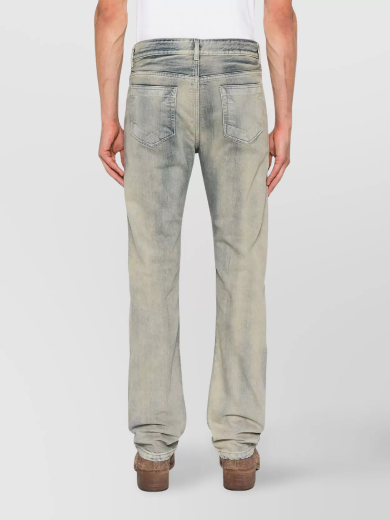 Rick Owens Drkshdw Fog Cut Straight Leg Trousers