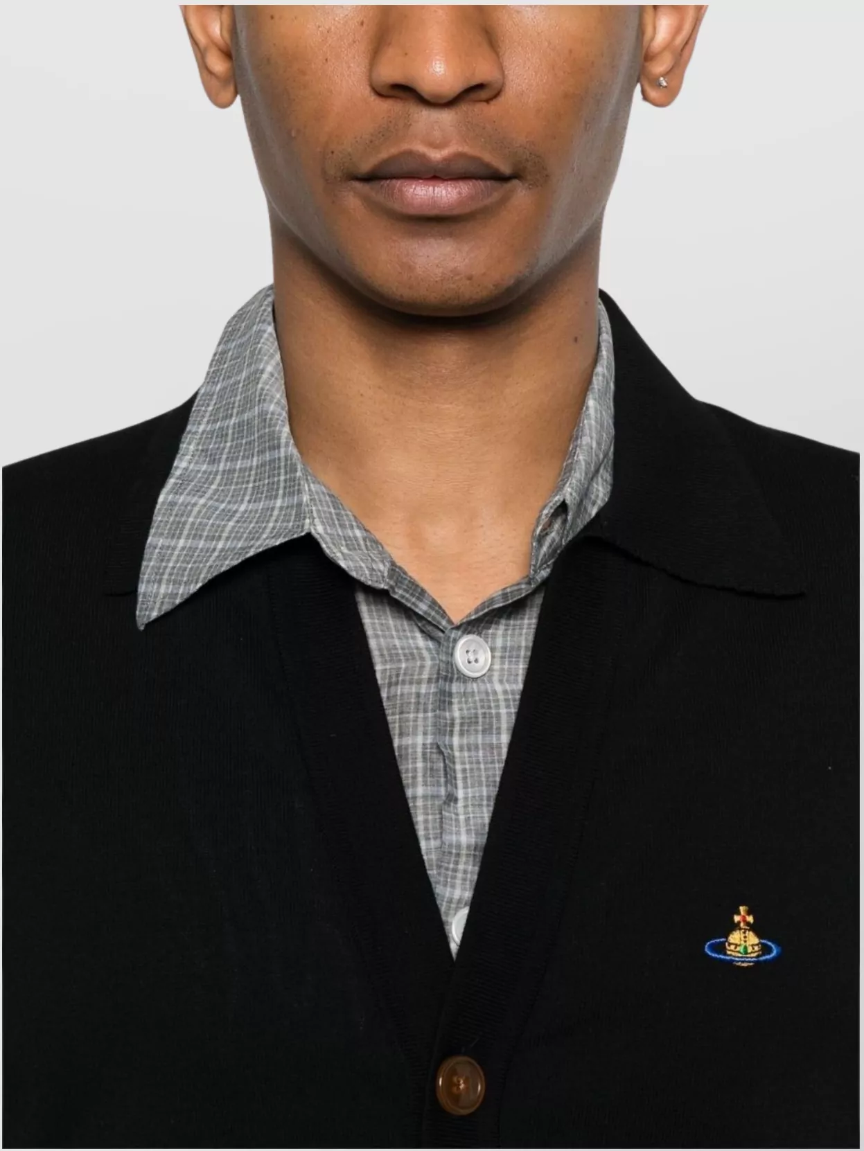 Vivienne Westwood Short Sleeve Ribbed Hem Polo