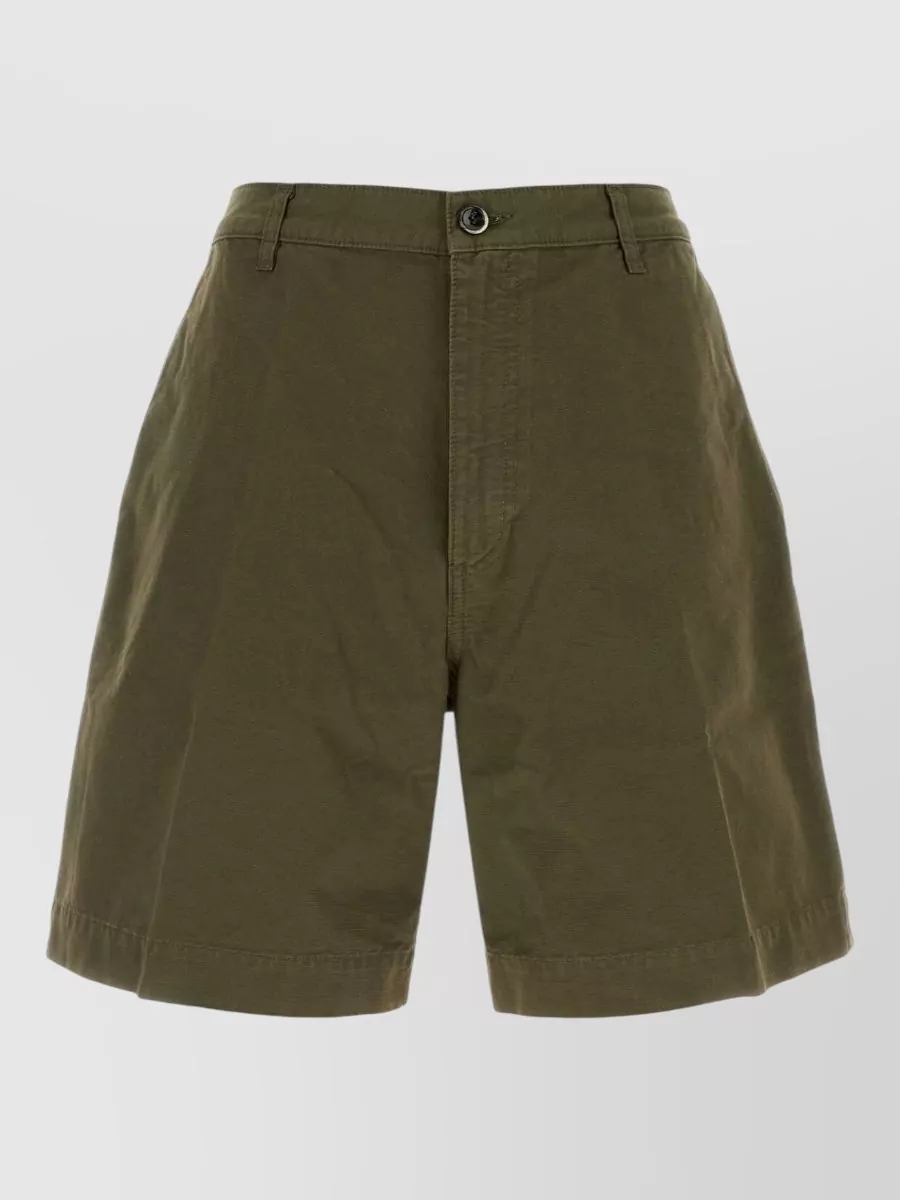 Nine In The Morning Cotton Bermuda Shorts