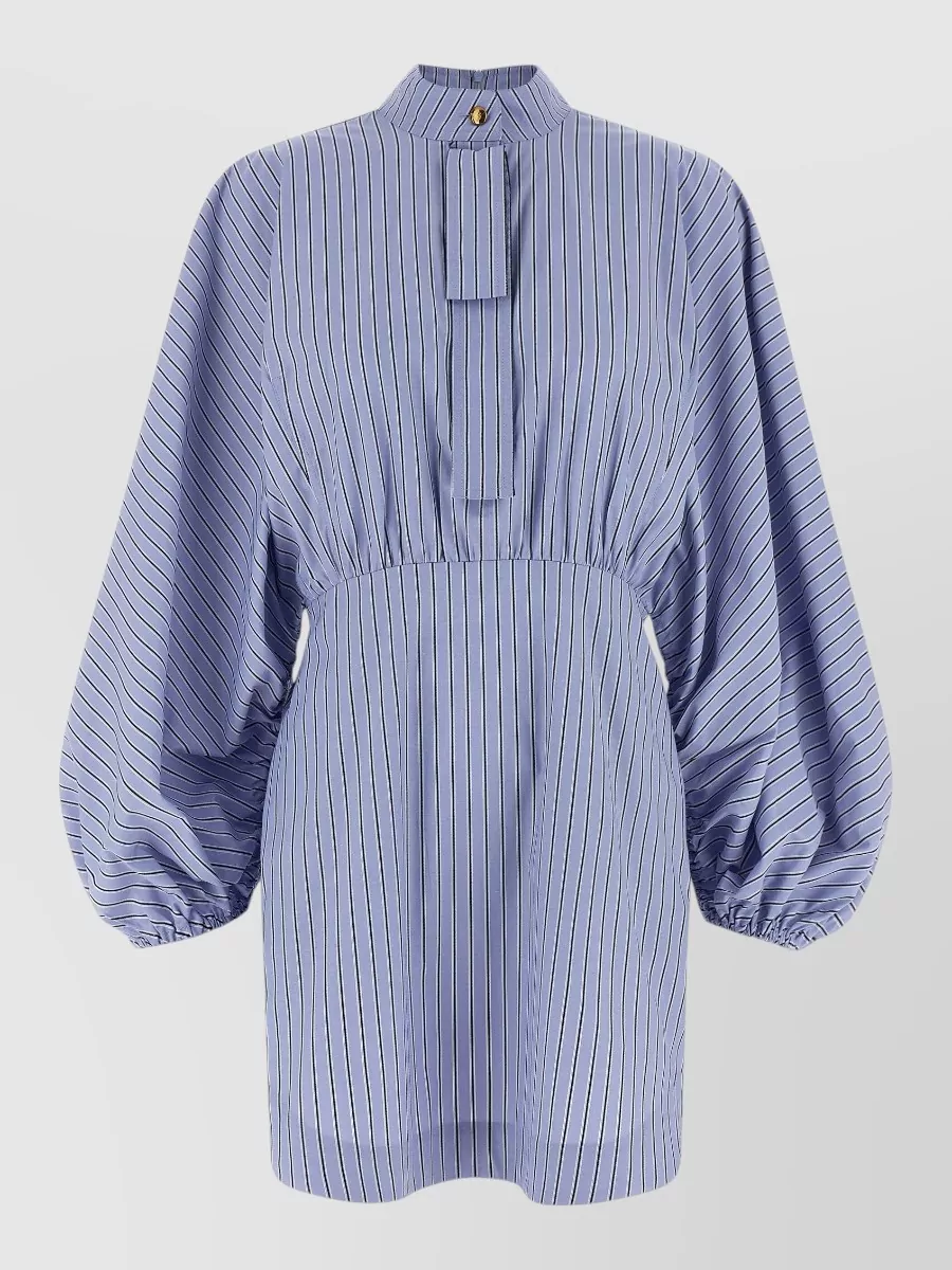 Zimmermann Striped mini shirt dress