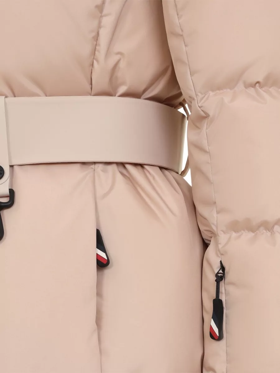 Moncler Grenoble Quilted Down Belted Puffer Jacket