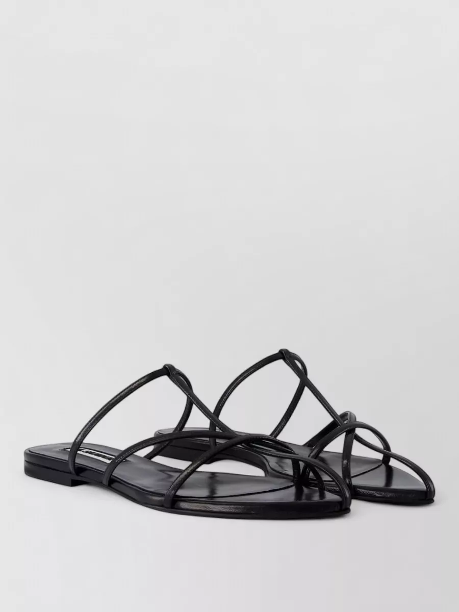 Jil Sander Leather Sandals