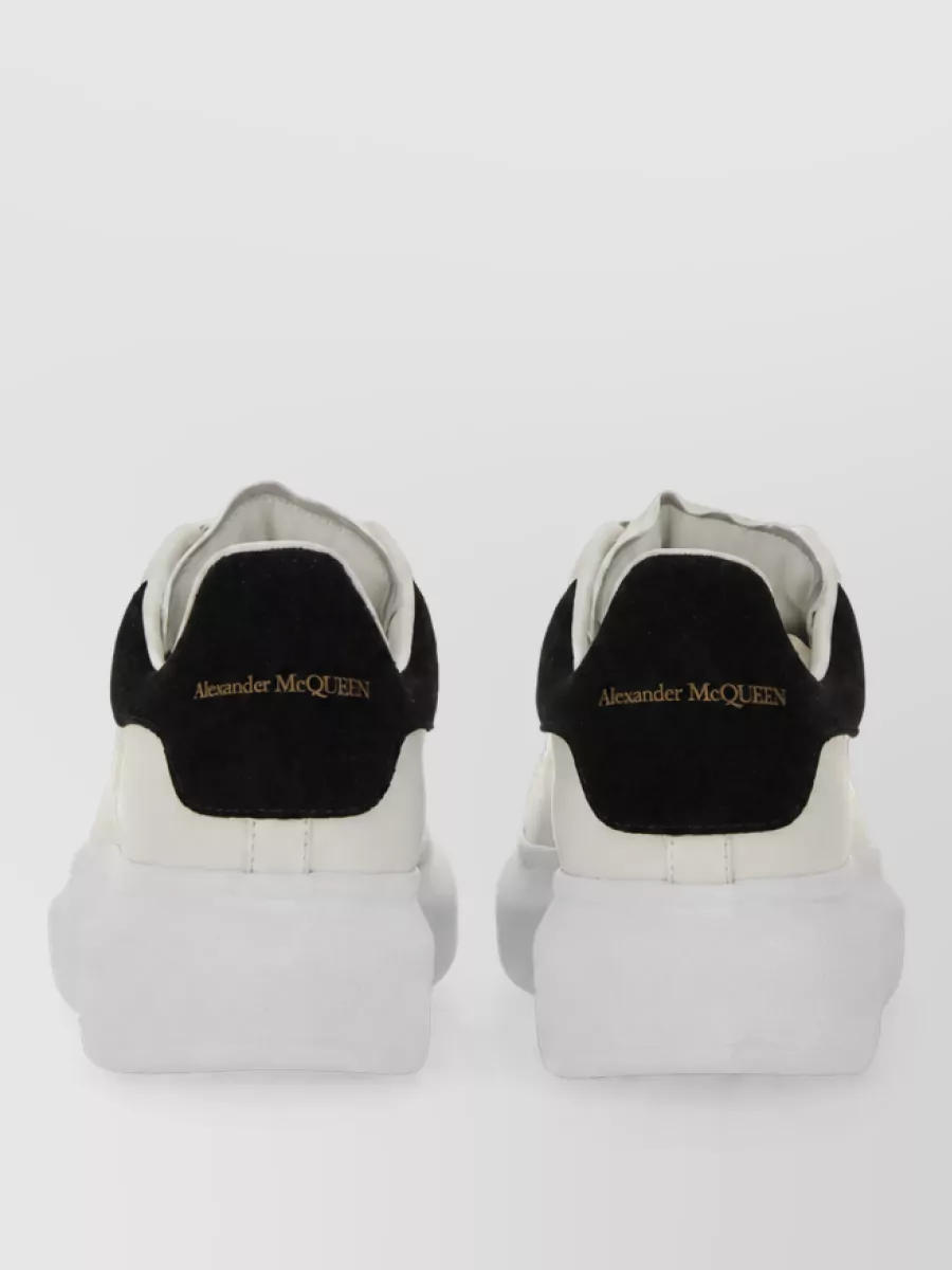 Alexander Mcqueen Leather Oversized Sneakers