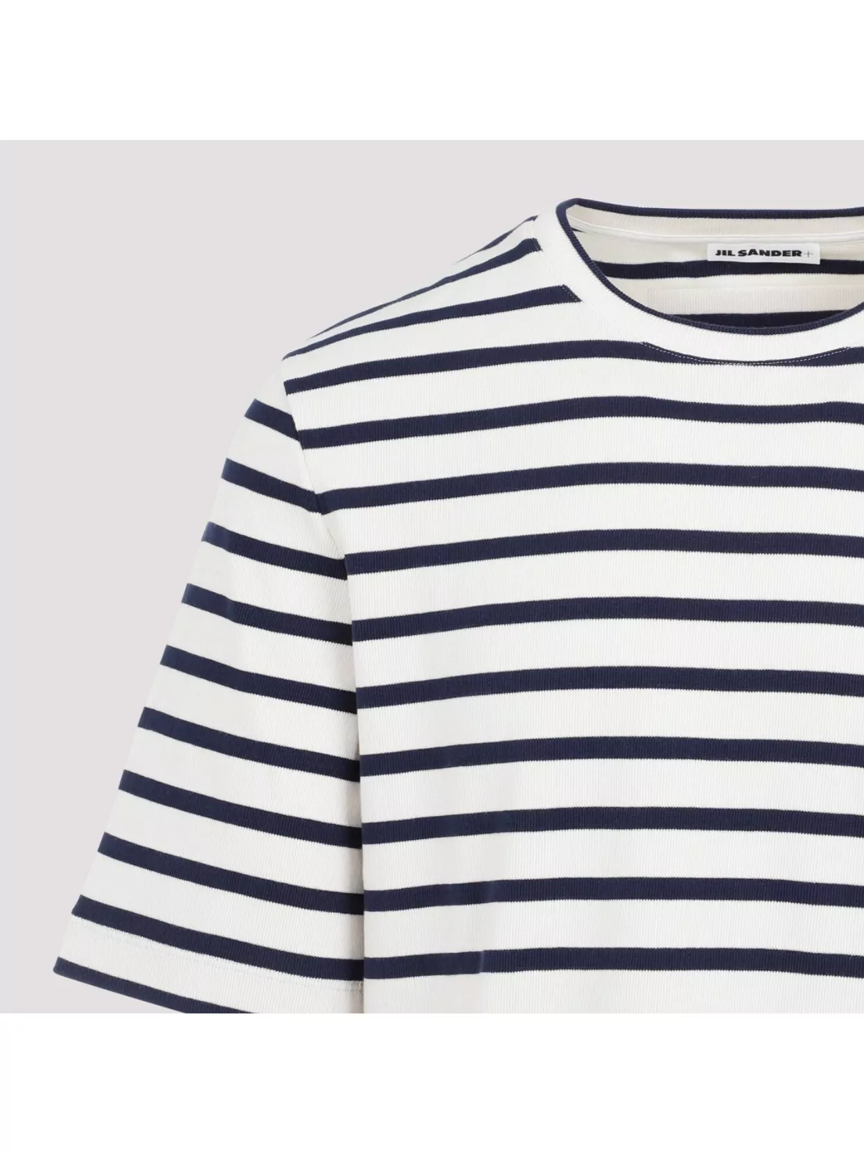 オンラインショップ Jil Sander Square Fashion The | t-shirt cotton oversized Striped トップス