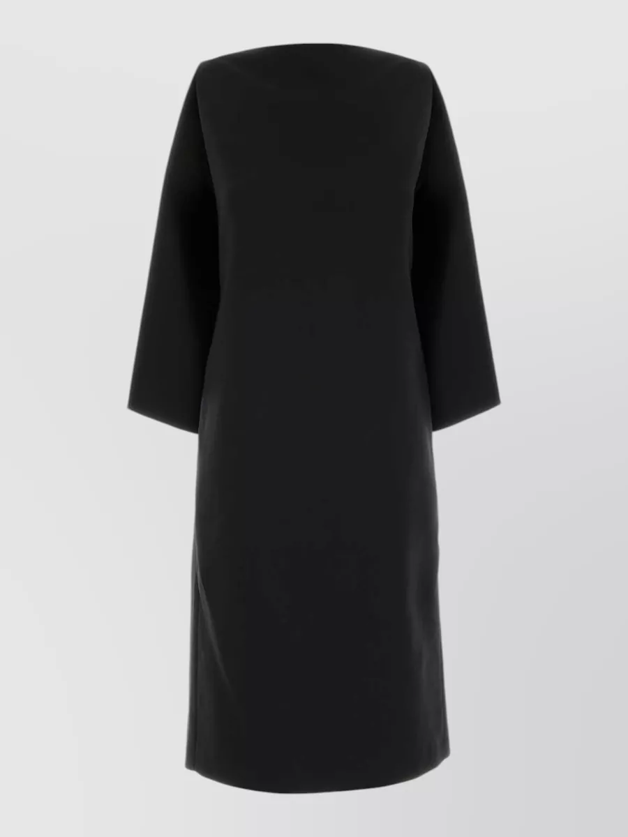 Jil Sander silk blend mini dress